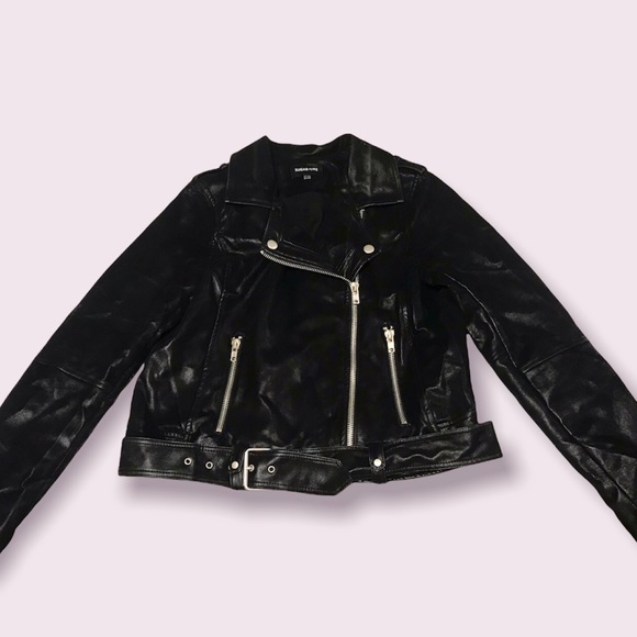 Sugarlips Women’s Black Have Mercy Moto Jacket, Size: M - Picture 6 of 9